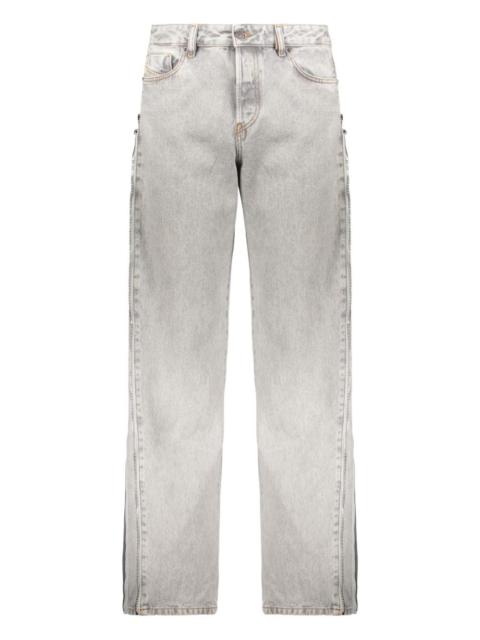 Diesel light zip jeans