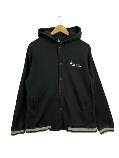 Other Designers Varsity - Airwalk Varsity Jacket Hooded Black
