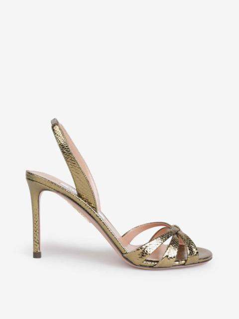 AQUAZZURA TATI 85 SANDALS