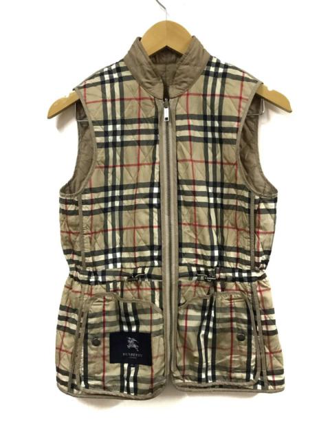 Other Designers Burberry Prorsum - Burberry London Nova Checked Reversible Vest