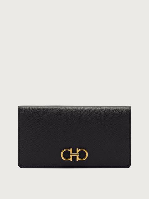 FERRAGAMO Gancini continental wallet
