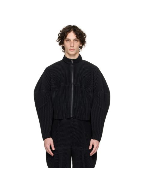 ISSEY MIYAKE Black Kinetic Sculpture Jacket