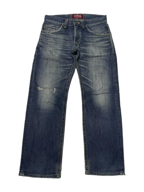 Other Designers VINTAGE EDWIN XU DISTRESSED DENIM JEANS