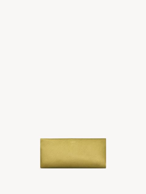 SAINT LAURENT EVENING SOFT CLUTCH IN SATIN