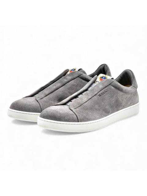 Other Designers Bally - Crest Romy Suede Slip-On Sneakers Gray EU 43 US 10 NWB $400