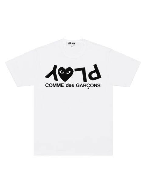 Comme des Garçons PLAY Upside Down Word Tee Unisex