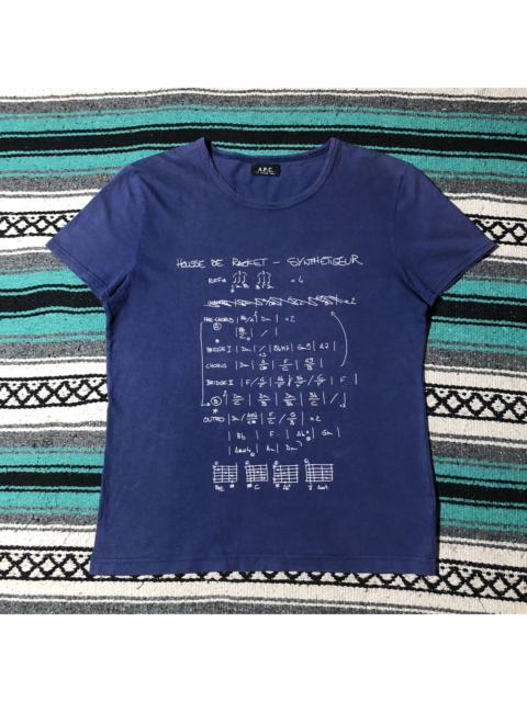 A.P.C. A.P.C Housse De Racket Limited Edition Tee