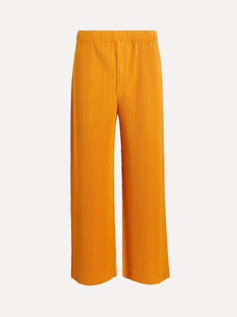 ISSEY MIYAKE MONTHLY COLOURS October Pleated Straight Leg Trousers