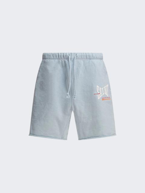 SAINT M×××××× Sweat Shorts Blue