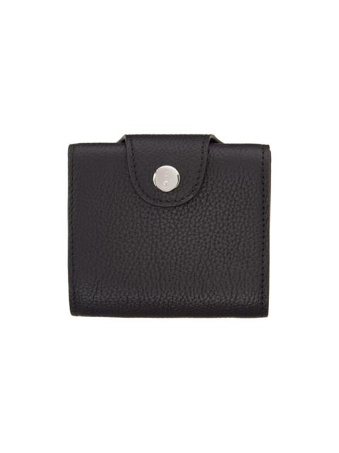 Black Charles Trifold Wallet