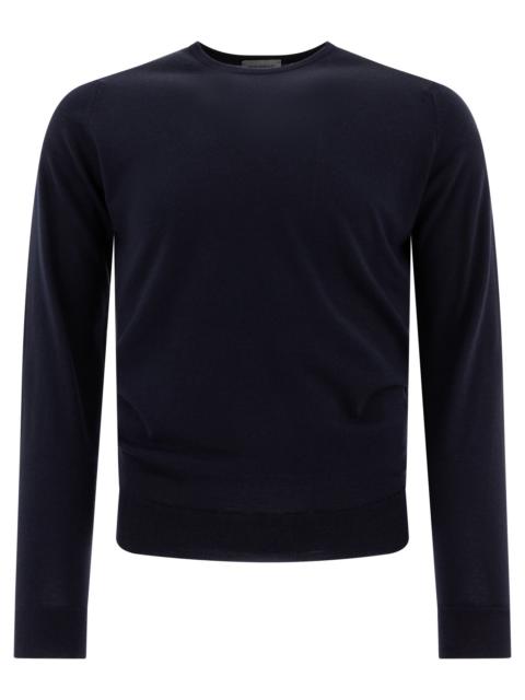 Other Designers John Smedley Merino Wool "lundy" Crewneck Sweater In