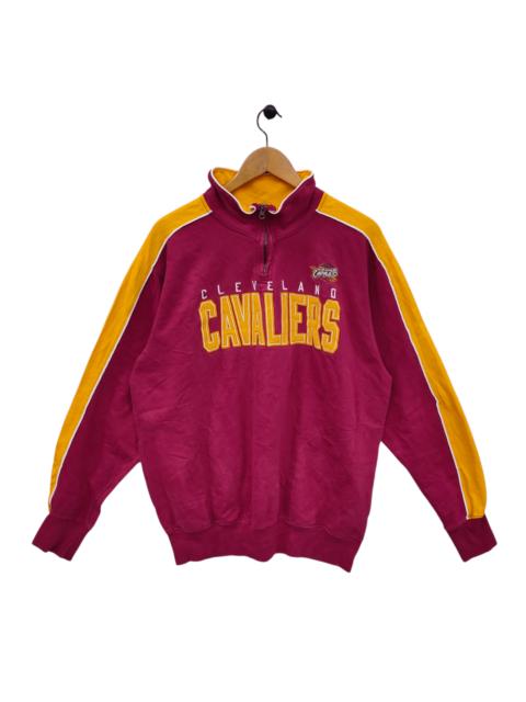Other Designers Vintage Cleveland Cavaliers Quarter-Zip Maroon NBA