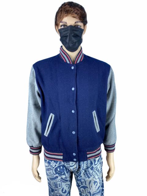 Other Designers Vintage - VINTAGE VARSITY WOOL JACKET
