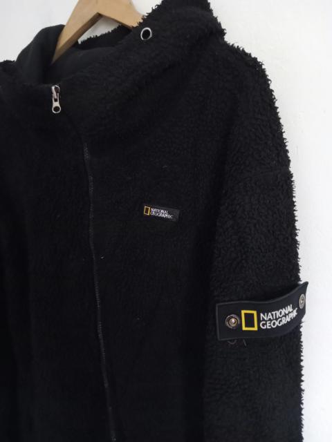 Other Designers Vintage National Geographic Sherpa Deep Pile Jacket