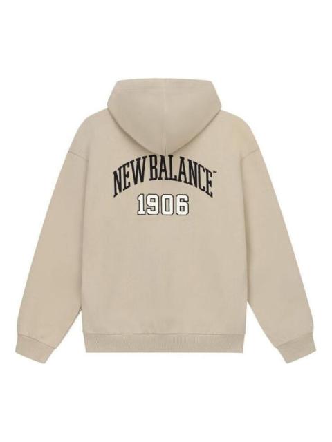New Balance New Balance Varsity Fleece Hoodie 'Beige Black' 5CD38831-LBE