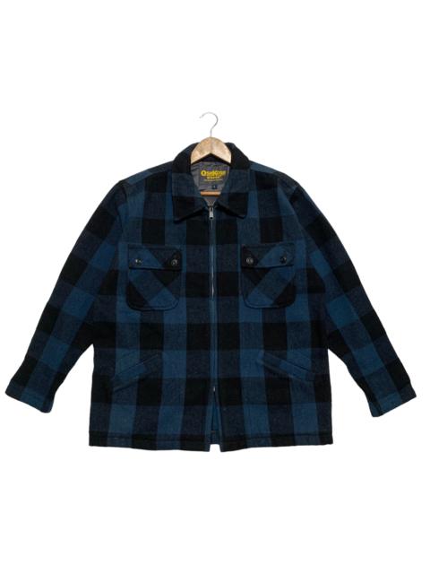 Oshkosh B'gosh Wool Tartan Zipper Jacket