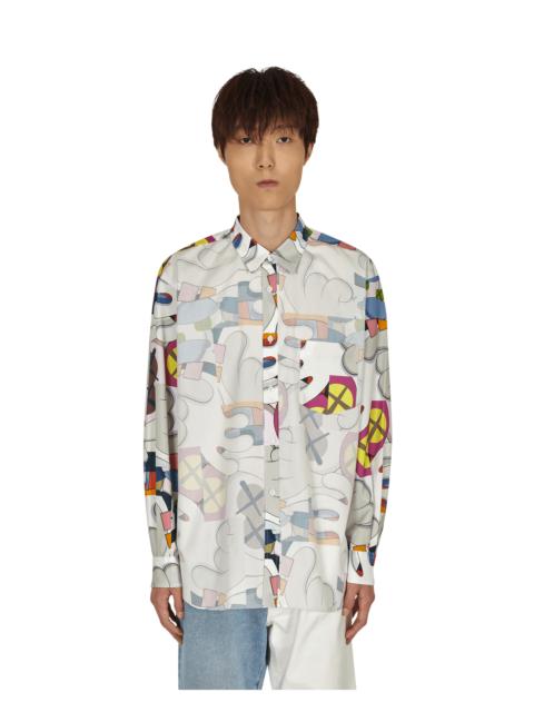 Comme des Garçons SHIRT KAWS Classic Shirt With Overlay Multicolor