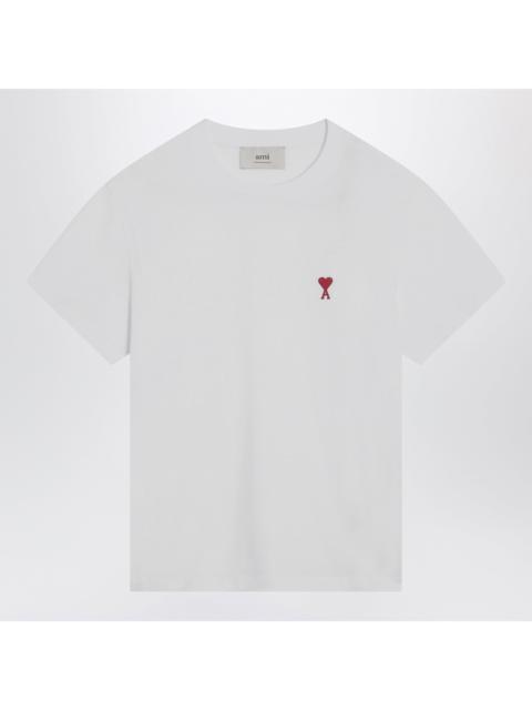 AMI Paris Ami Paris White Ami De Coeur T-Shirt Women