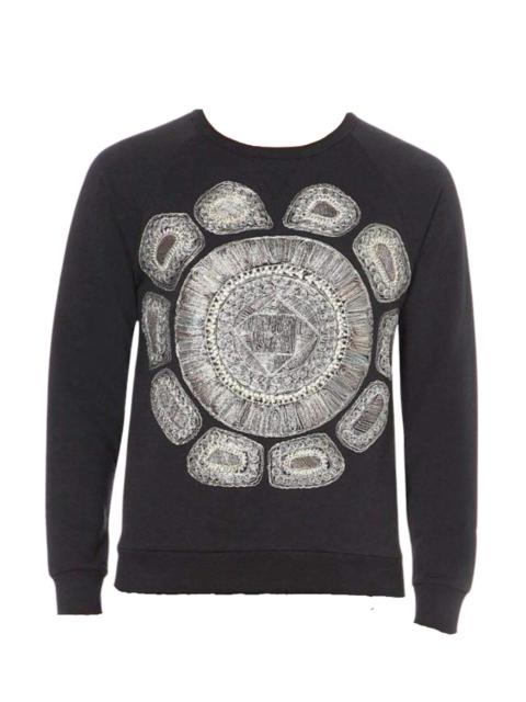 Embroidered Cotton Jersey Sweatshirt