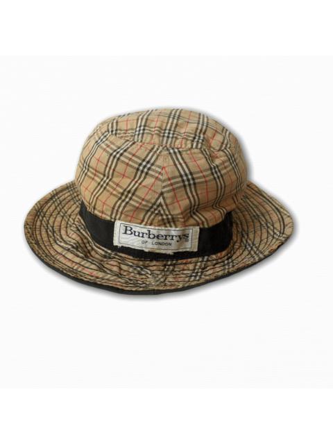 Other Designers Burberry × Vintage - Vintage Burberrys checked bucket hat