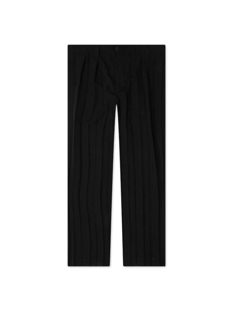 ISSEY MIYAKE EDGE ENSEMBLE PANTS - BLACK