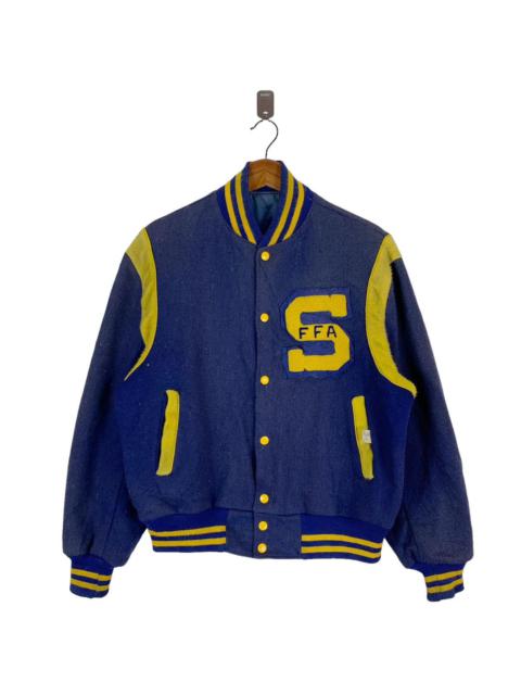 Other Designers VINTAGE FFA VARSITY BOMBER JACKET