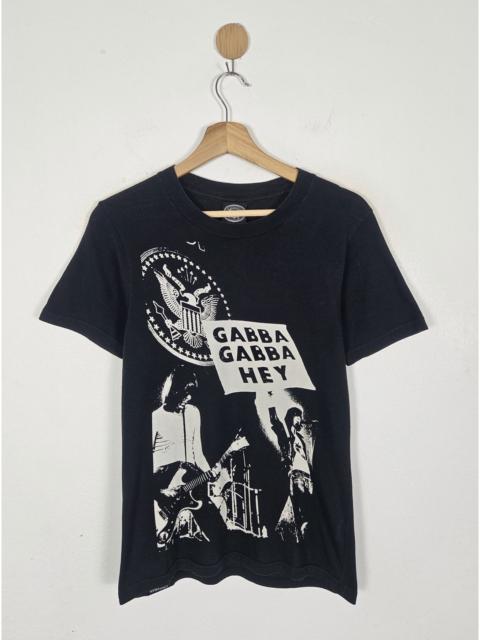 Hysteric Glamour Ramones Hysteric Glamour Gabba Gabba Hey shirt
