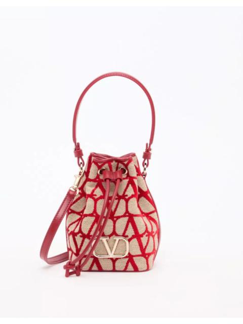 Valentino Valentino Mini Vlogo Signature Bucket Bag