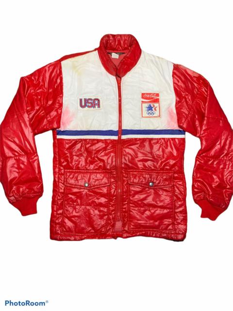 Other Designers Puffer Swingster coca cola coke vintage olympic 1984 LA USA