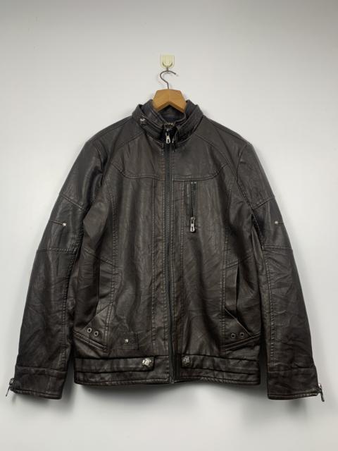 Other Designers Vintage - Vintage Japanese Brand Leather Racing Riding Jacket