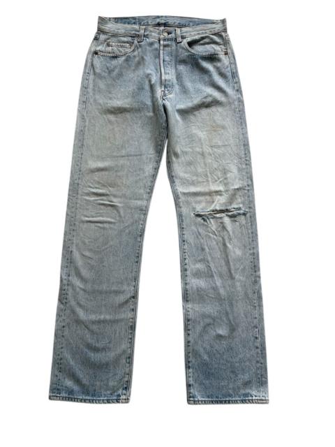 Other Designers Vintage 80s Levis 501 Light Blue Washed Jeans 32x33