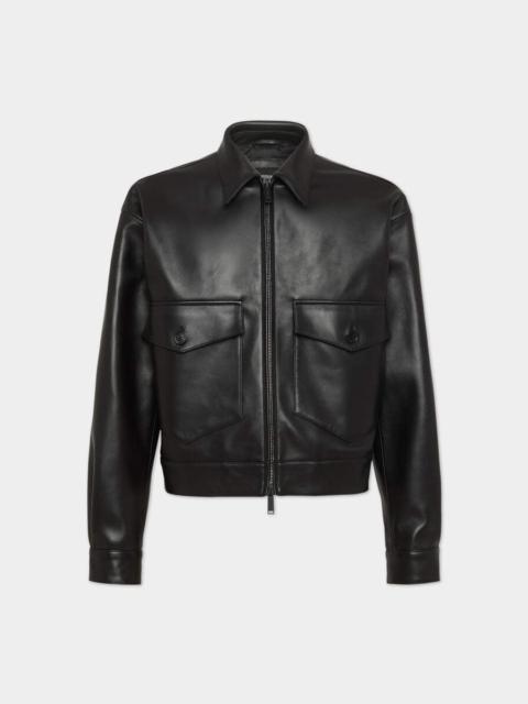 DSQUARED2 CHIC LEATHER BLOUSON
