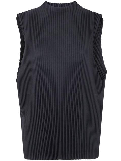 HOMME PLISSE` ISSEY MIYAKE - Homme Plisse` Issey Miyake Men Mc April Turtle Neck Waistcoat