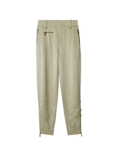 lyocell tailored trousers