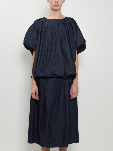 Dries Van Noten Crunch Bis Cotton Denim Shirt