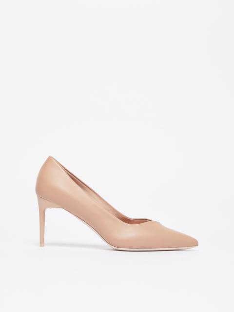 Max Mara PHYLLIS Nappa leather court shoes