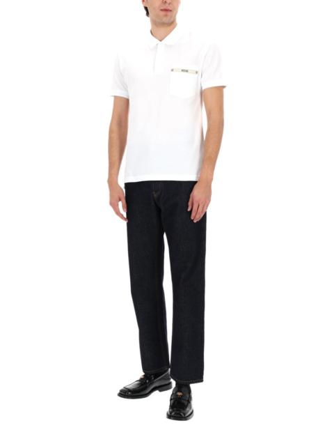 Moschino Moschino Men Polo With Logo