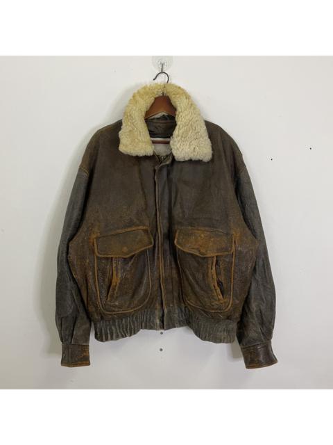 Other Designers Vintage - Vintage Type B-3 US Aviator Flying Bomber Flight Jacket