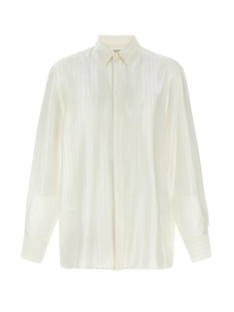 SAINT LAURENT Striped shirt