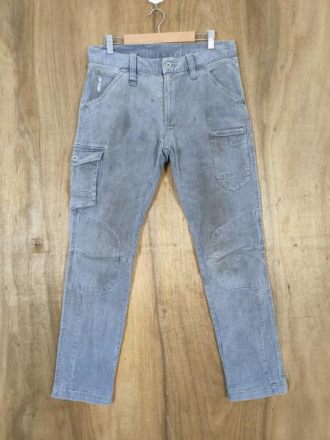 Other Designers Vintage - VINTAGE IZ FADED STAIN CARGO PANTS