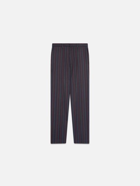 The Elder Statesman STRIPE SLACKER PANT