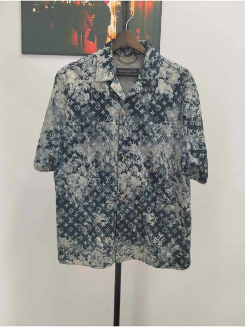Louis Vuitton Louis Vuitton denim short-sleeved shirt