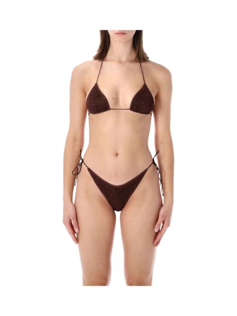 Oséree Oséree Swimwear Lumière 80s Lurex Bikini