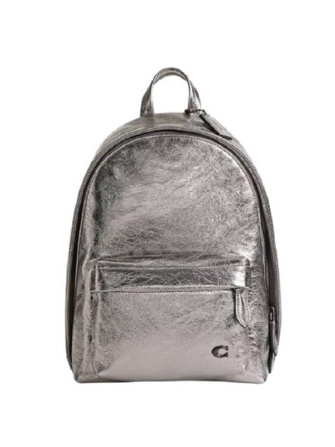 COACH Coach Hall 22 Metallic Backpack