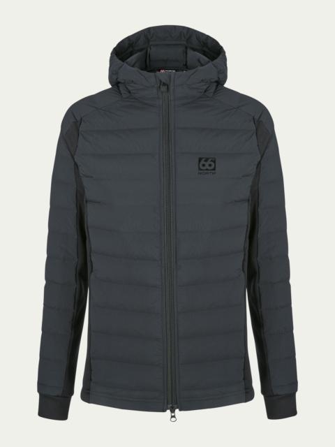 66°NORTH Ok Professional down and fleece hooded jacket