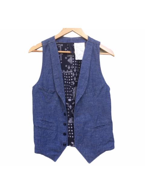 Other Designers Tracey Vest - Fadeless Bandana Vest