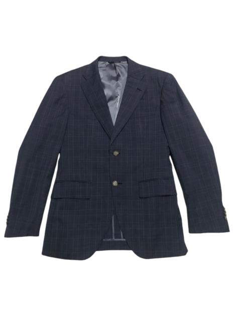 Loro Piana Vintage Loro Piana Maison De Blanche Tartan Blazer