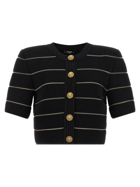 Balmain Balmain Women Cropped Cardigan