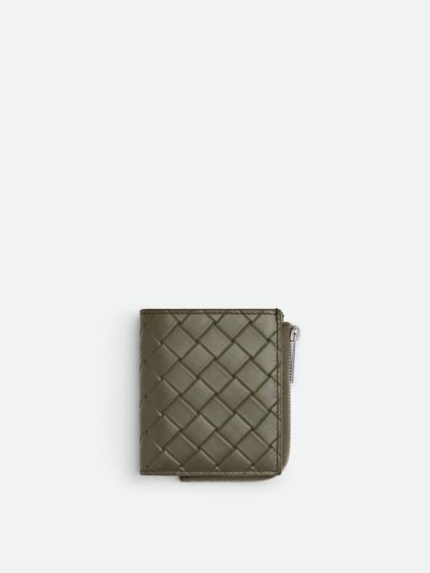 Bottega Veneta Intrecciato Stamp Bi-Fold Wallet