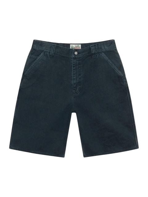 Stussy Work Short Washed Canvas 'Black'